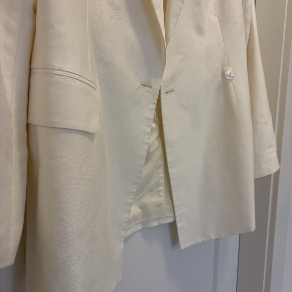 Banana Republic Ivory Jacket - Picture 4 of 6